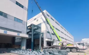Megasteel em pleno balanço: aumento de construção na primavera